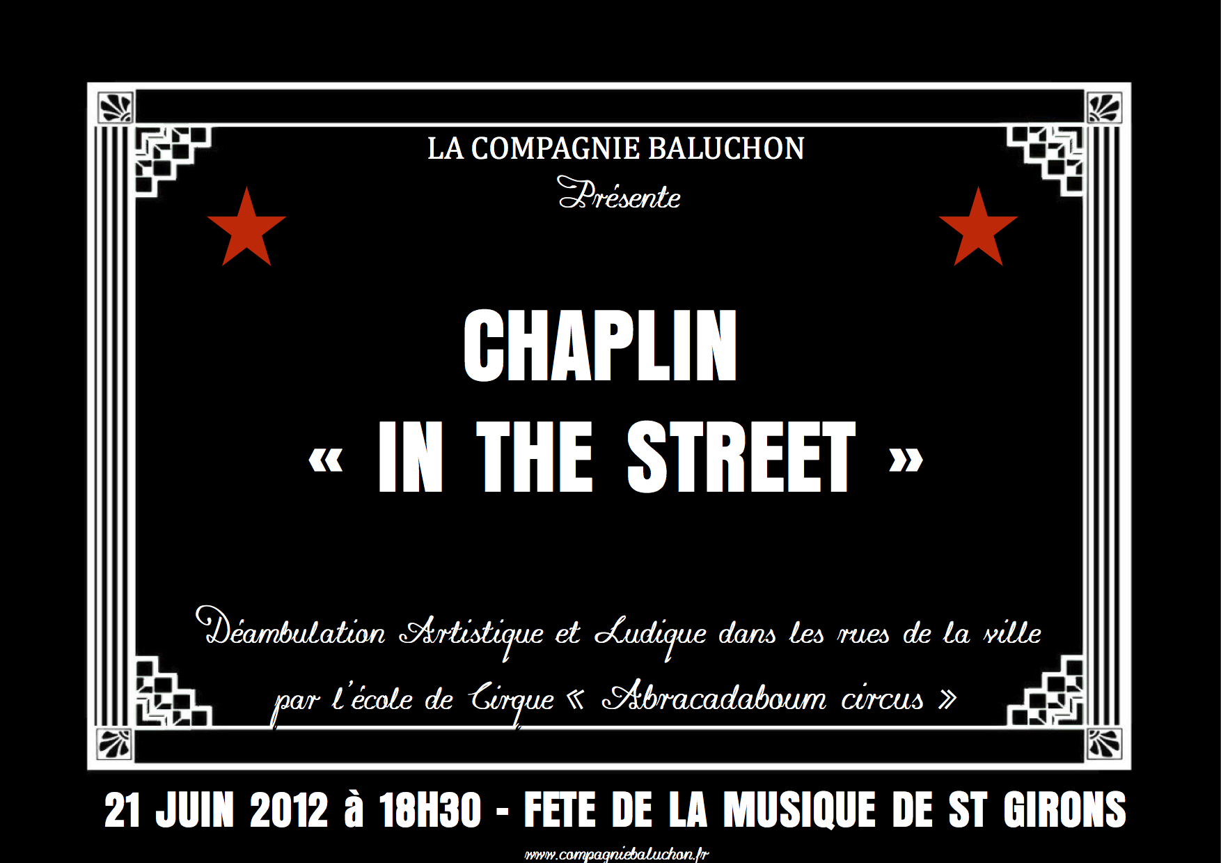 affiche chaplin 21 juin